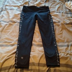 Athleta fleece lined leggings. Size M